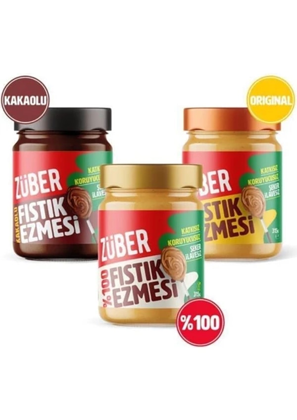 Züber Fıstık Ezmesi Deneme Paketi