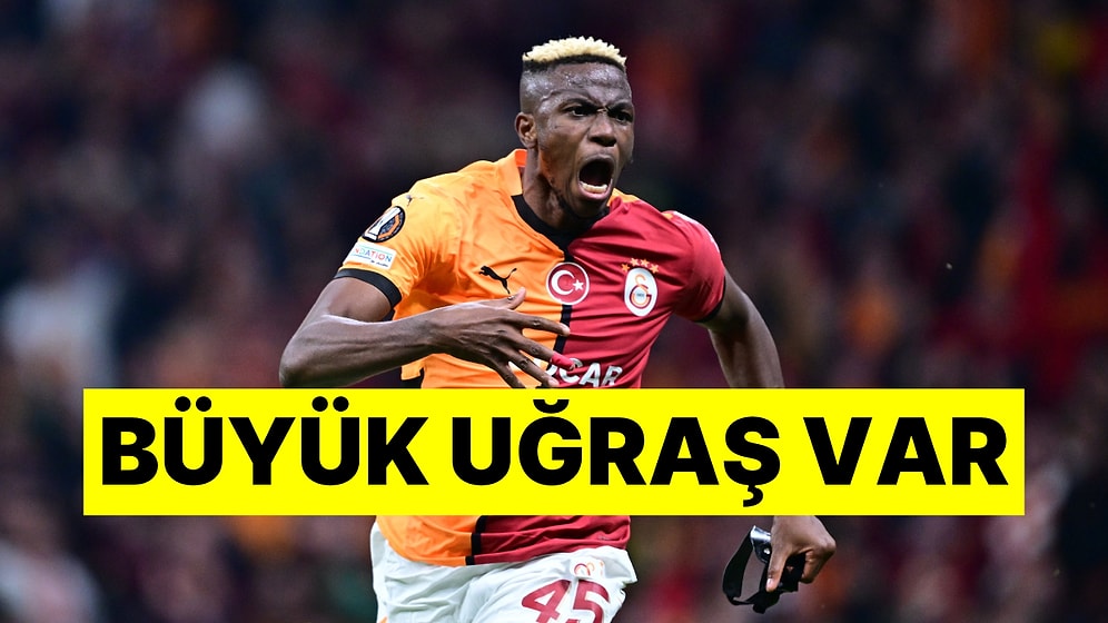 Galatasaray Osimhen'in Bonservisini Almak İçin Çin Bankasıyla Görüşüyor!