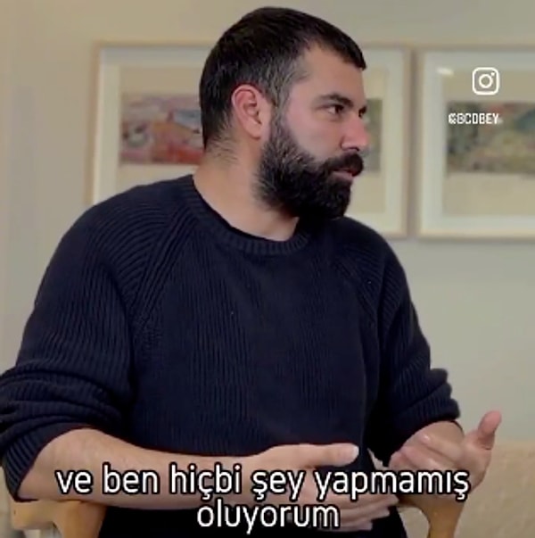 "Bana göre o kadar da kirli değil, ve ben yarın süpürecekken, sen bugün süpürdüğün için ben hiçbir iş yapmamış oluyorum" diyen adam, aslında kadınların evdeki kirliliğe daha önce tepki gösterdiği için erkeklerin "hiçbir iş yapmıyormuş" gibi göründüklerini belirtti.