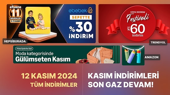 Efsane Kasım İndirimlerinde Bugün Hangi Markalar Var?