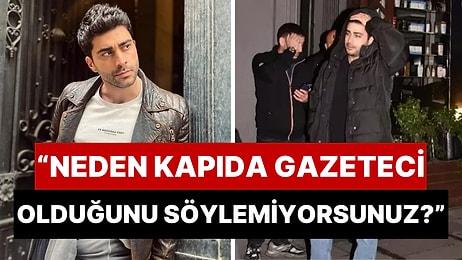 Çapkınlık Turunda mıydı? Kameraları Görünce Panik Yapan Doğukan Güngör Mekan Çalışanlarına Sitem Etti!