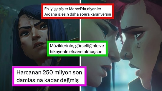 Maliyeti 250 Milyon Doları Aşan 'Arcane' Dizisinin İkinci Sezonunu İzleyenlerden İlk Tepkiler Geldi!