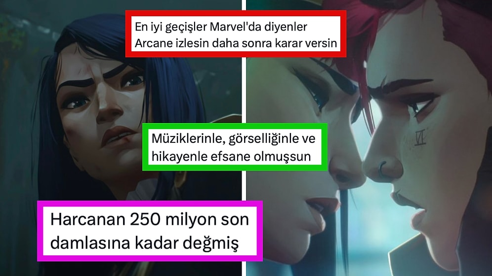 Maliyeti 250 Milyon Doları Aşan 'Arcane' Dizisinin İkinci Sezonunu İzleyenlerden İlk Tepkiler Geldi!