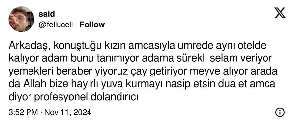 İşte o paylaşım👇