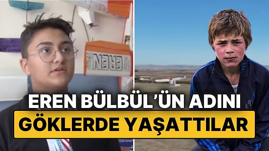 Eskişehirli Lise Öğrencileri, Şehit Olan Eren Bülbül’ün İsmini Göklerde Yaşatıp Dünya Şampiyonu Oldular