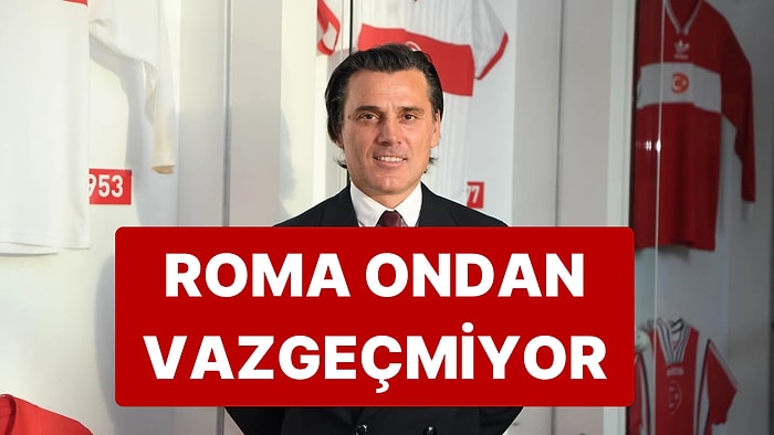 Roma, Vincenzo Montella'dan Vazgeçmiyor Tazminat Ödemeye Hazırlar