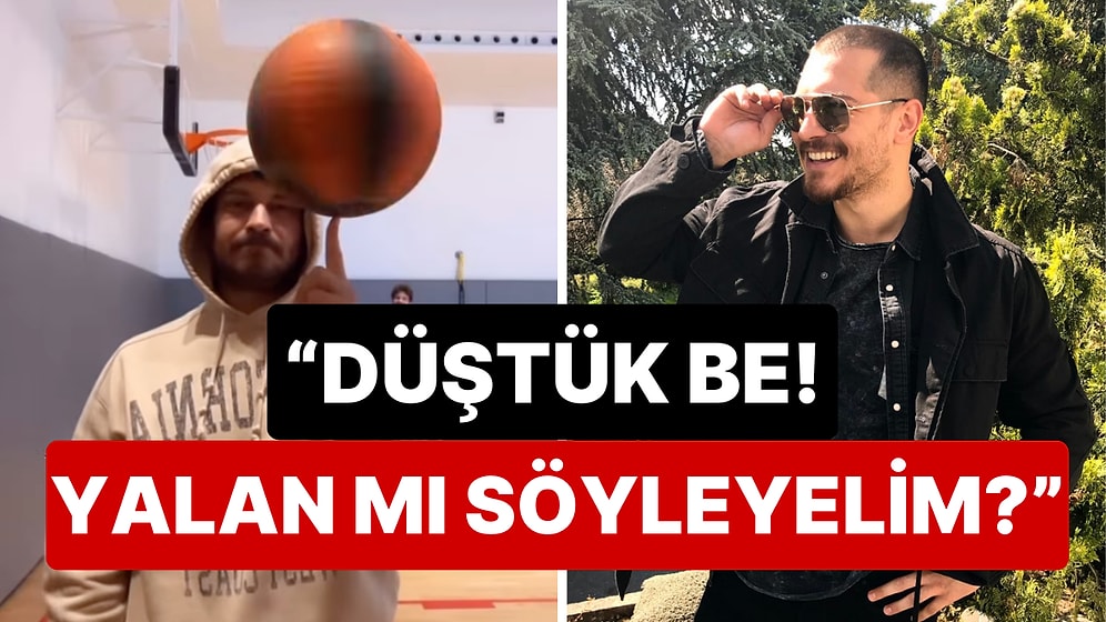 Emeklilik Hayatından Gına Geldi Herhalde: Silkelenen Çağatay Ulusoy Basketbol Sahasında Hünerlerini Sergiledi