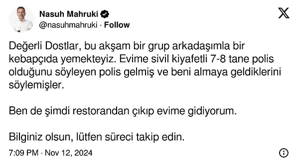 Nasuh Mahruki'nin paylaşımı 👇