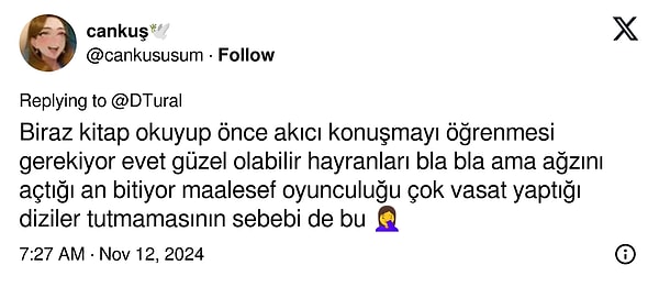 Akıcı konuşmadığı düşünülen Erçel'e X kullanıcılarından nasihatlar gecikmedi...