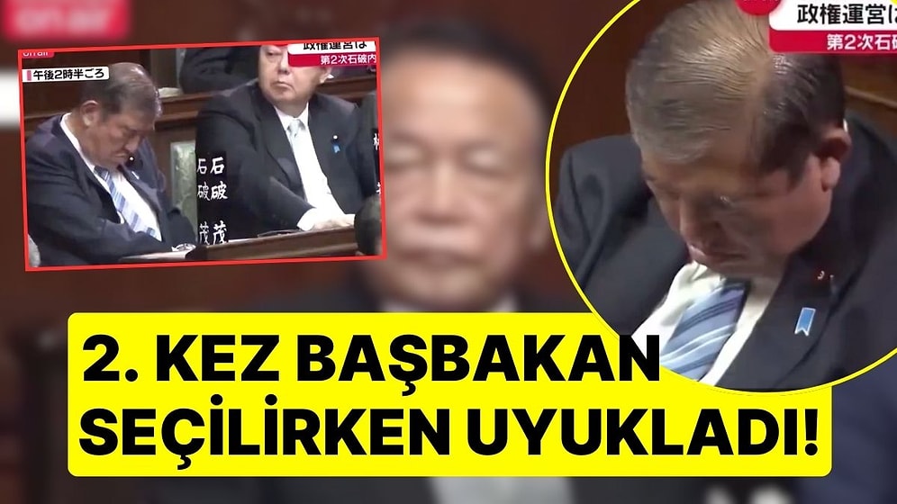 Japonya Başbakanı Shigeru'nun Tavrı Gündemde: 2. Kez Başbakan Seçilirken Uyukladı