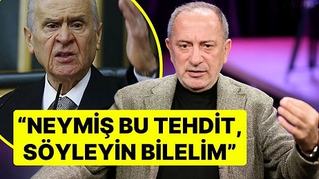 Fatih Altaylı'dan Devlet Bahçeli'nin Açıklamalarına Sert Tepki: "Tehditin Sebebi Kötü Yönetim"