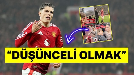 Manchester United'ın Arjantinli Genç Yıldızı Garnacho'nun Muhteşem Davranışını Görmelisiniz!