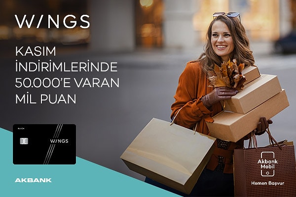 Black Friday’in sunduğu cazip fırsatları Wings’in ayrıcalıklı dünyasıyla birleştirin, kendinizi ödüllendirin!