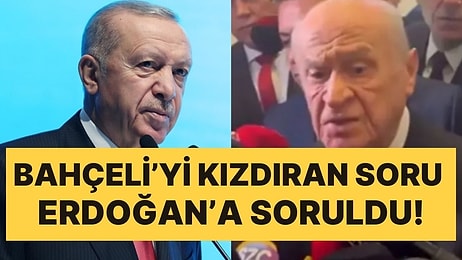 Bahçeli'yi Öfkelendiren Soru Cumhurbaşkanı Erdoğan'a Soruldu: "Fikir Ayrılığınız Var mı?"