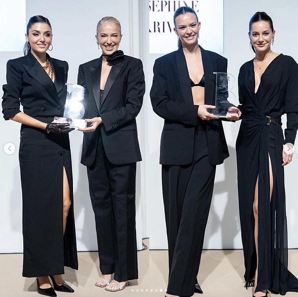 Harper's Bazaar Türkiye her yıl olduğu gibi bu yıl da "Women of the Year Adwards" töreniyle gündeme damga vurdu. Ödül törenine ünlüler akın ederken birçok isim de kombiniyle çok konuşuldu.