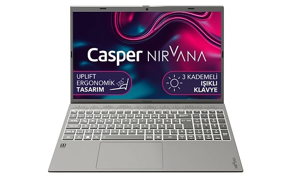 Casper Nirvana Intel Core i7 1255U 16GB 500GB SSD Laptop 19.199 TL