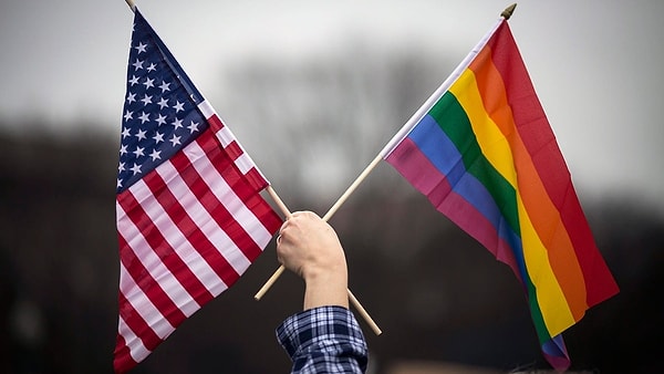 Trump announced that if elected, he would reverse Biden’s new policy that provides protections for transgender students and restrict LGBTQ rights.