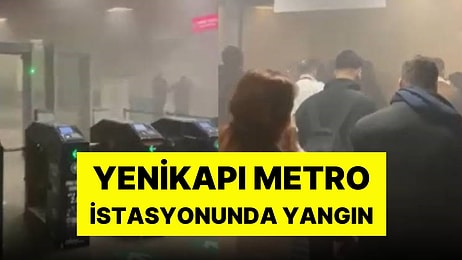 İstanbul'da Metro İstasyonunda Yangın: Seferler İptal Edildi