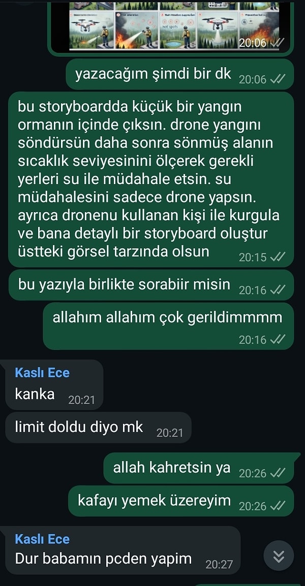 @selin_ilbak adlı X kullanıcısı ise "O sırada benim benim ChatGPT ile imtihanım" diyerek yaşadığı dramı paylaşıyor! 👇