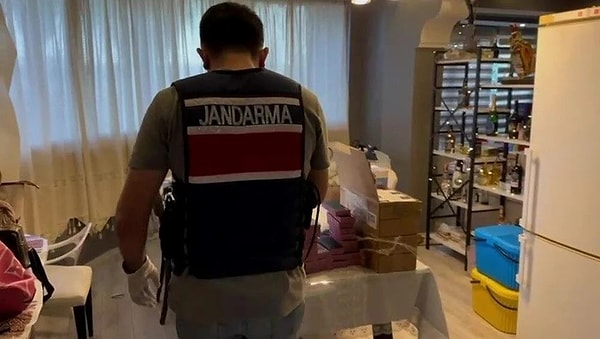 Jandarma tarafından gözaltına alınan Raşit G.'nin dolandırıcılık, basit yaralama, kasten yaralama ve 1219 Sayılı Kanuna Muhalefetten suç kaydının bulunduğu belirlendi. Gözaltına alınan şahıs işlemleri için karakola götürüldü.