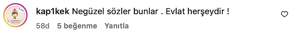 Ünlü şarkıcı ve oyuncunun açıklamalarına gelen kullanıcı yorumlarından birkaçını da buradan görebilirsiniz: