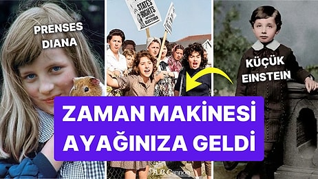 Kendinizi Zaman Makinesindeymiş Gibi Hissedeceğiniz Tarihi Fotoğraflar