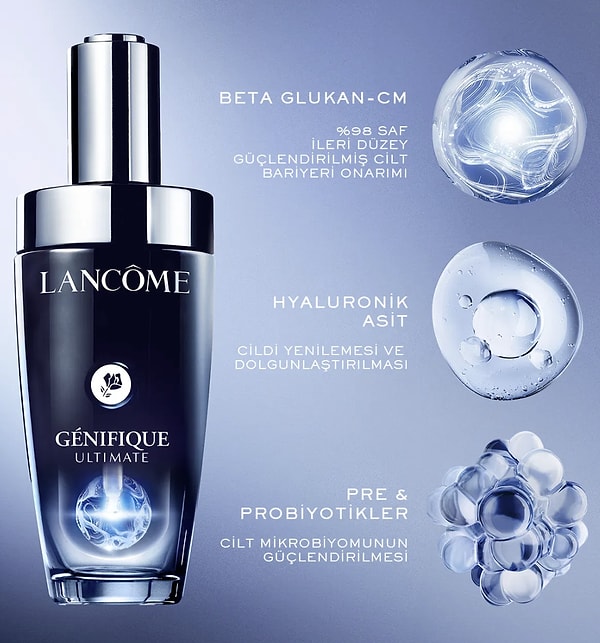 Lancome Génifique Ultimate Çift Onarım Sağlayan Yoğunlaştırılmış Serum