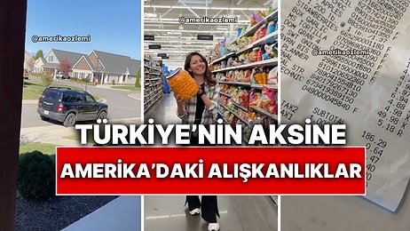 Amerika'da Yaşayan Bir Türk Orada Yaygın Olup Ülkemizde Tercih Edilmeyen Birkaç Özellikten Bahsetti