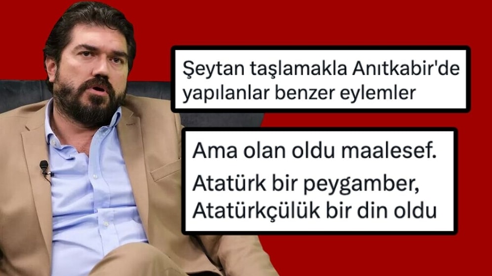 Rasim Ozan Kütahyalı’dan Atatürk Sözleri: “Şeytan Taşlamakla Anıtkabir'de Yapılanlar Benzer Eylemler”