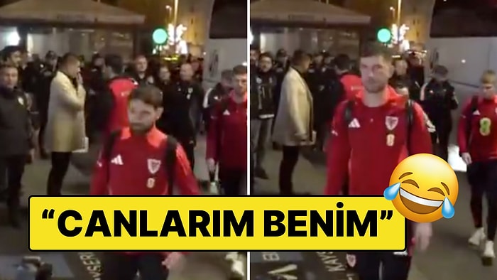 Kırmızı Forma Kafa Karıştırdı: Kayserili Bir Vatandaş Gallerli Futbolcuları Türk Milli Takımı ile Karıştırdı!