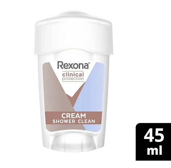 4. Rexona Clinical Protection Kadın Stick Deodorant Shower Clean 45 ml