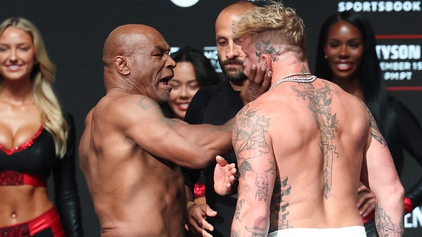 Bütün dünya Jake Paul ve Mike Tyson karşılaşmasına odaklandı.