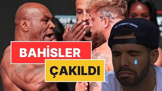 Mike Tyson-Jake Paul Maçının Kaybedeni Drake Oldu: Tyson İçin Bahis Oynayan Ünlü Rapçi 355 Bin Dolar Kaybetti