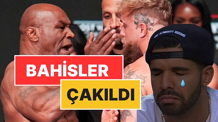 Mike Tyson-Jake Paul Maçının Kaybedeni Drake Oldu: Tyson İçin Bahis Oynayan Ünlü Rapçi 355 Bin Dolar Kaybetti