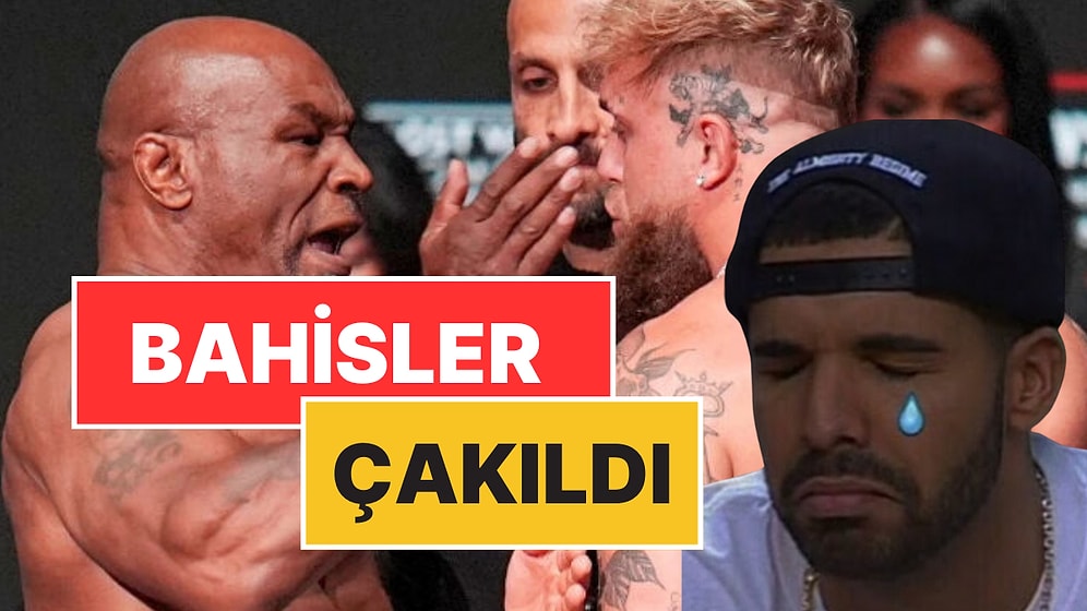 Mike Tyson-Jake Paul Maçının Kaybedeni Drake Oldu: Tyson İçin Bahis Oynayan Ünlü Rapçi 355 Bin Dolar Kaybetti