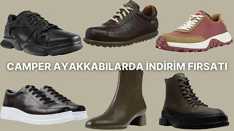 Ayaklarının Rahatlığını Ön Planda Tutanlar İçin Camper Ayakkabılarda İndirim Başladı!