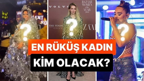 Çabuk Koşun Oylama Yapıyoruz: Haftanın En Rüküş Kadınını Seçiyoruz!