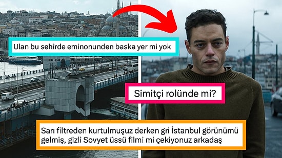 Rami Malek'in İstanbul'da Çekilen Filmindeki O Sahneler Sosyal Medyada Çok Konuşuldu