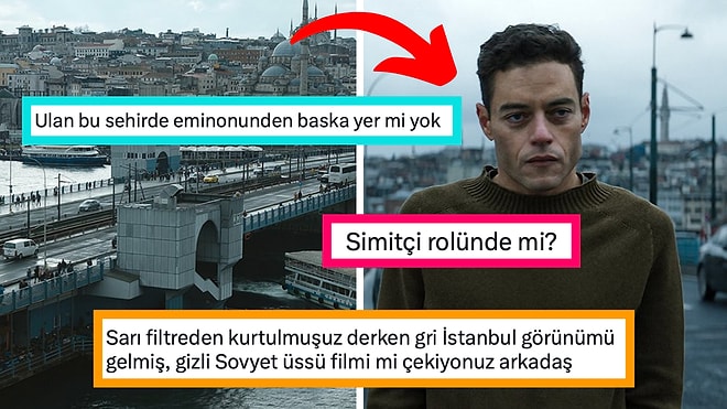 Rami Malek'in İstanbul'da Çekilen Filmindeki O Sahneler Sosyal Medyada Çok Konuşuldu