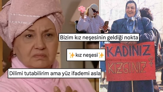 Yaprak Dökümü'nün Hayriye Hanımının Yargı Dağıtan Bakışları Altında Kız Neşesi!