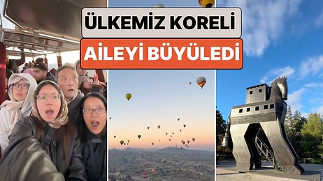 Ülkemizin Turistik Bölgelerini Ziyaret Eden Koreli Aile Yaşadıkları Şaşkınlığı Paylaştı