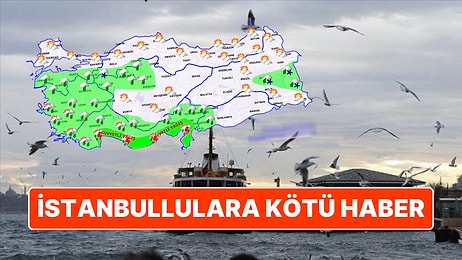 İstanbullulara Kötü Haber Geldi: Yağmur Megakenti Terk Ediyor: Bugün Hava Nasıl Olacak?