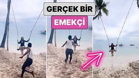 Bir Sosyal Medya Kullanıcısının Etkileyici Bir Video Çekebilmesi İçin Elinden Geleni Yapan Adam Beğeni Topladı