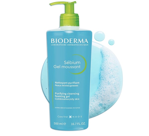 10. Bioderma Sébium Foaming Gel