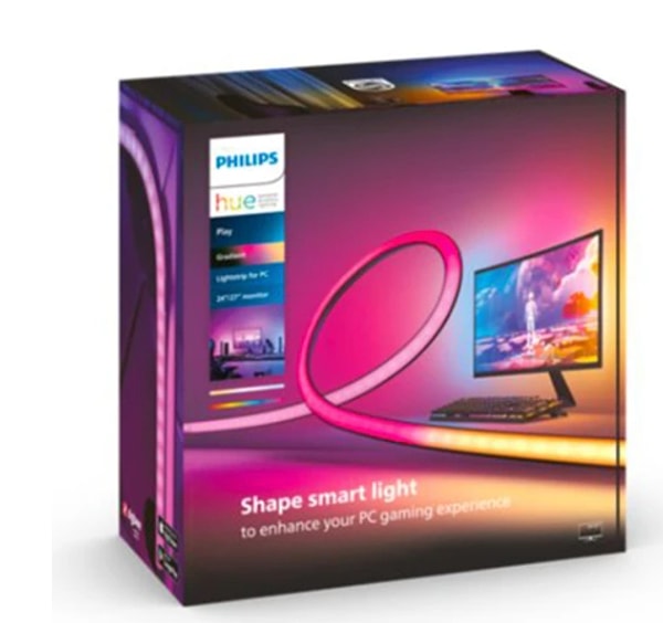 10. Philips Hue Gradient 24" 27" PC Led Şerit