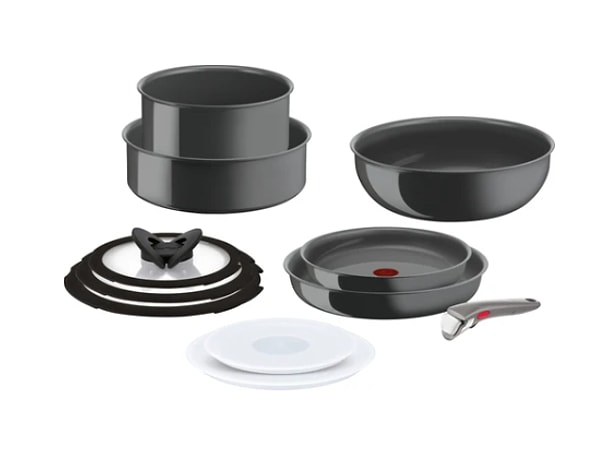 12. Tefal Ingenio Ceramic Renew 11 Parça Büyük Set