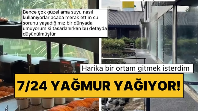 Yağmur Yağınca Huzur Bulanlar Buraya: Kore’de 7/24 Kesintisiz Yağmur Yağan Kafe Konsepti