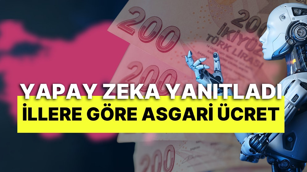 Yapay Zekaya Sorduk: Asgari Ücret Bölgelere Göre Uygulansaydı Maaş Kaç TL Olurdu? İşte İl İl Maaş Tahmini