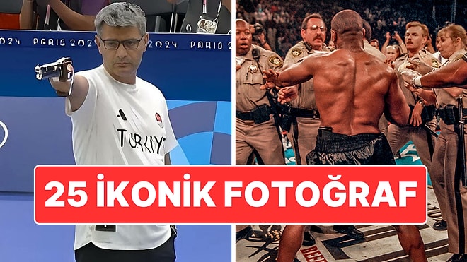 Yusuf Dikeç'in Olimpiyat Duruşu'ndan Tyson'ın Vücut Şovuna: Spor Dünyasının 25 İkonik Fotoğrafı