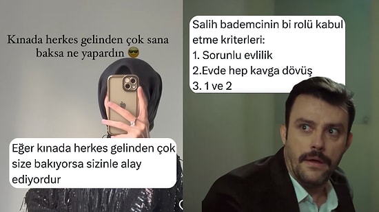 Yazılı Olmayan Kına Kurallarından Salih Bademci Kriterlerine Son 24 Saatin Viral Tweetleri